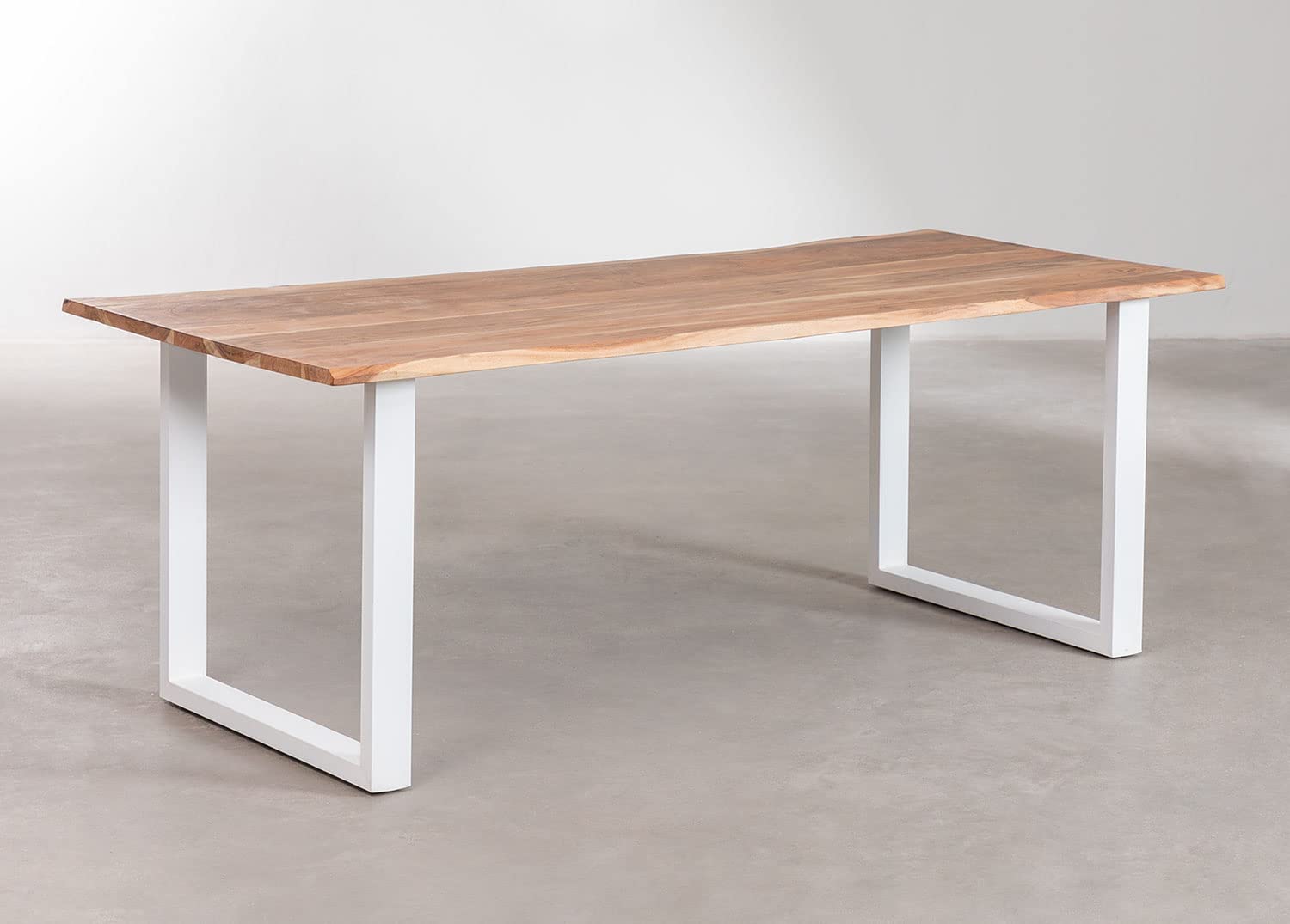 Sklum Sami tavolo da pranzo legno riciclato 210 cm bianco