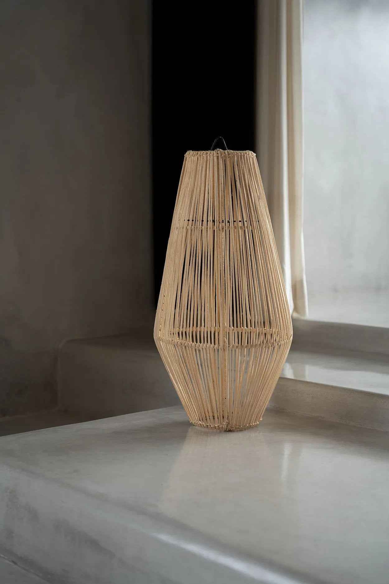Bambua Afrodisiac M lampada a sospensione naturale rattan