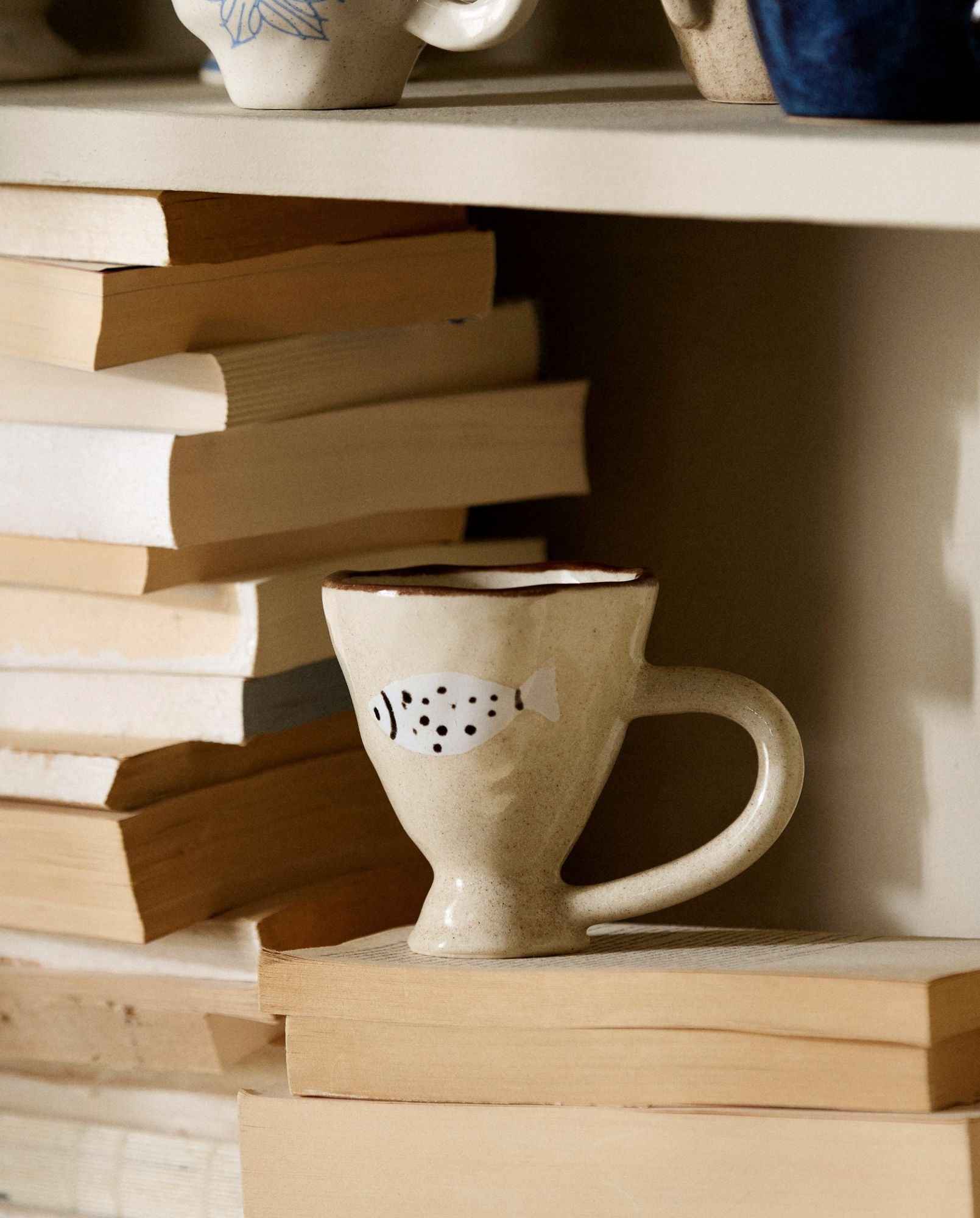 Bambua Atelier Forma Nara tazza gres con manico