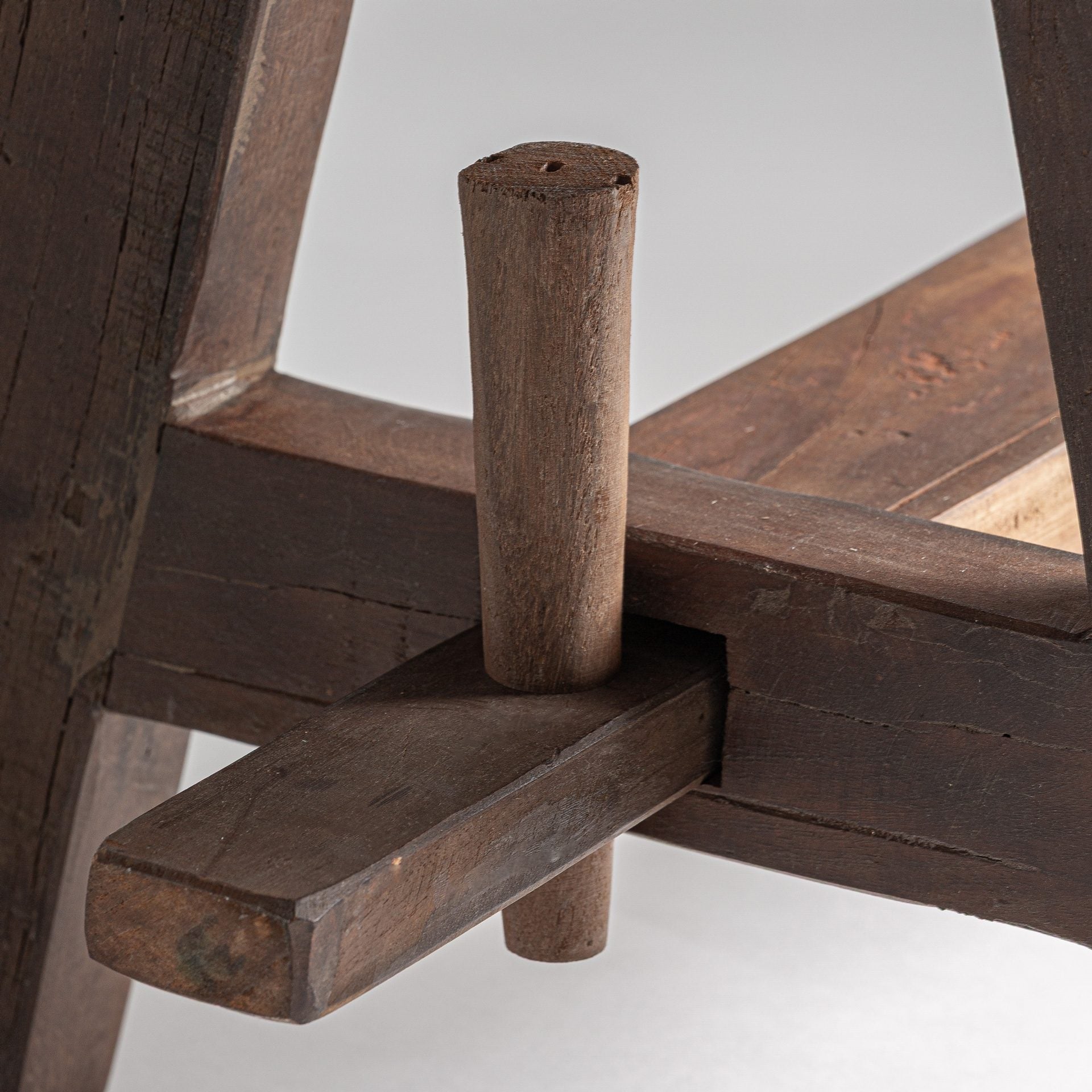 Bambua Tabou sgabello legno mango massello