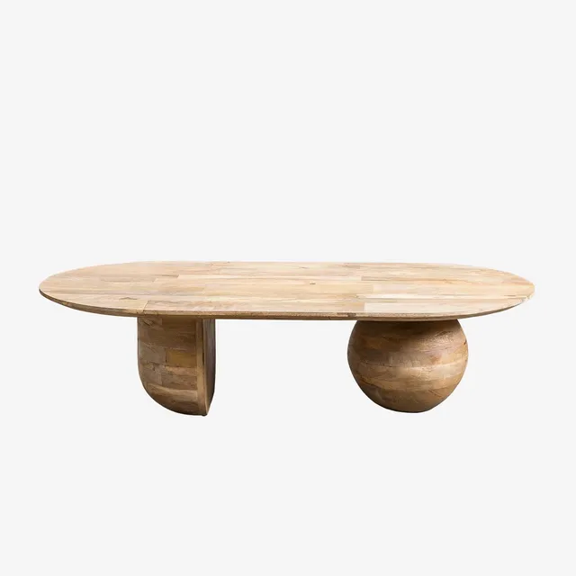 Sklum Camila tavolino salotto legno riciclato 120 cm