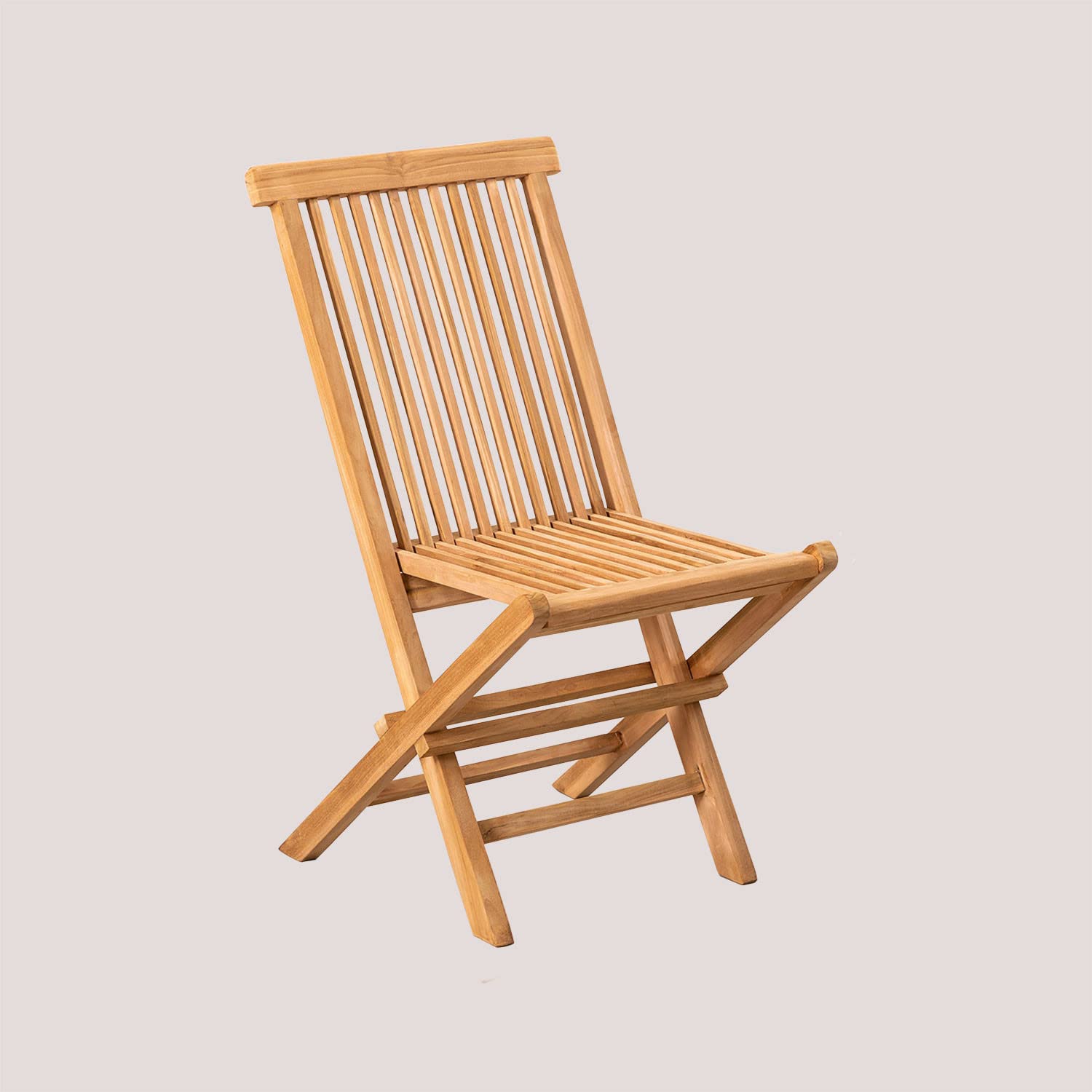 Sklum Pira Style set 2 sedie pieghevoli da giardino in teak
