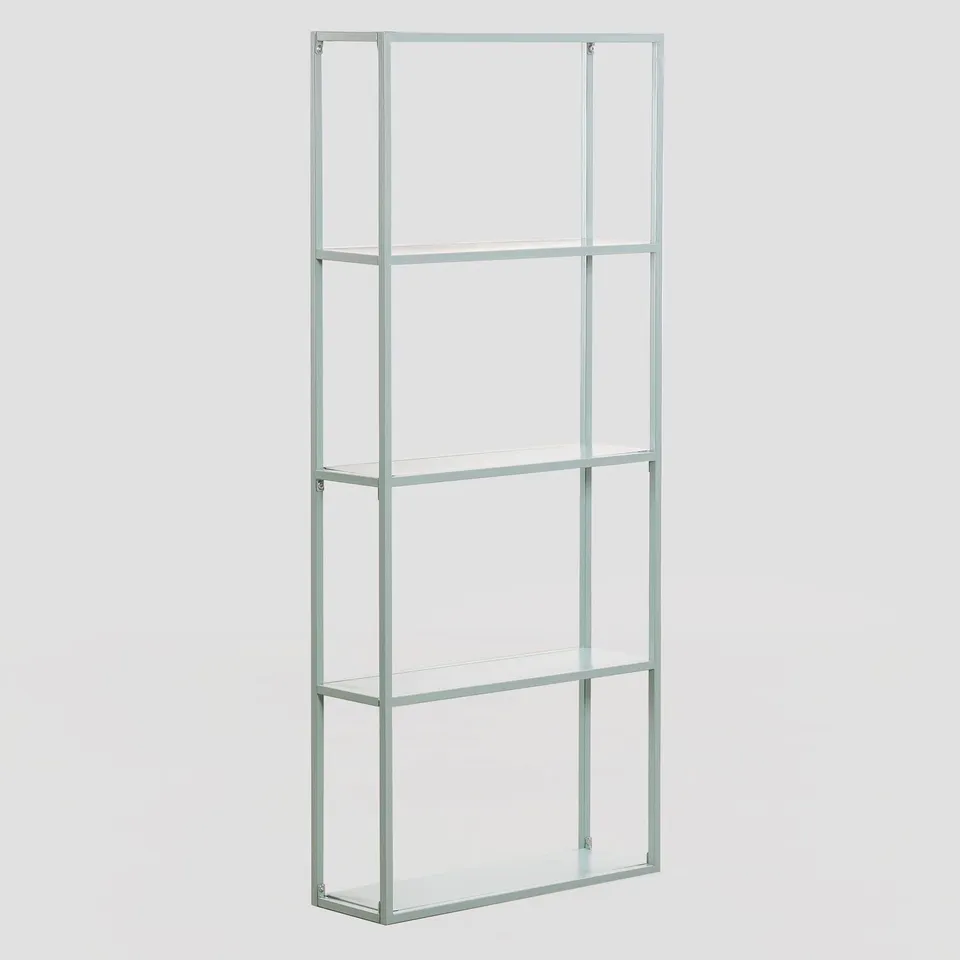 Sklum Thura scaffale a parete 60 cm verde abete acciaio