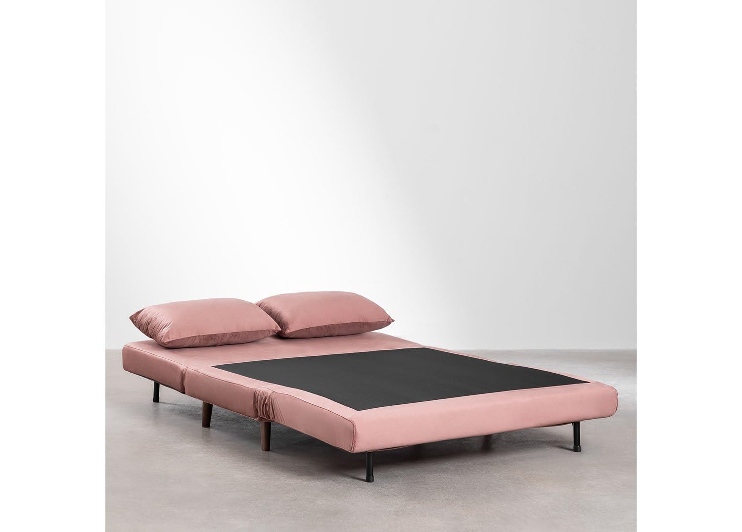 Sklum Elen divano letto 2 posti rosé velluto