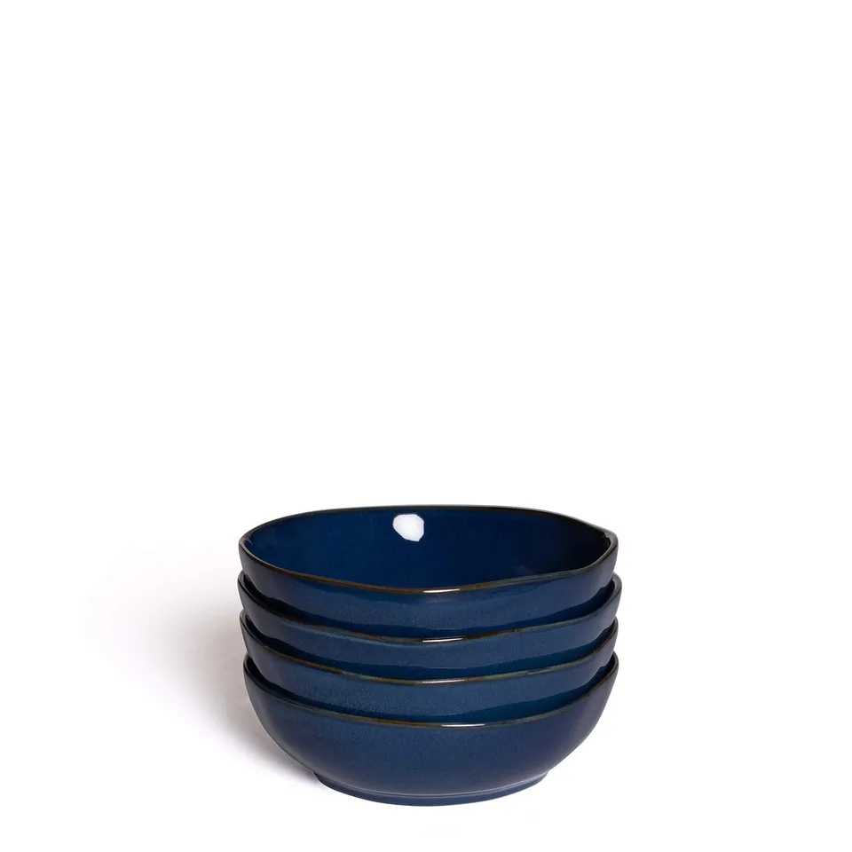 Sklum Biöh piatti fondi porcellana set 4 pezzi Ø18 cm