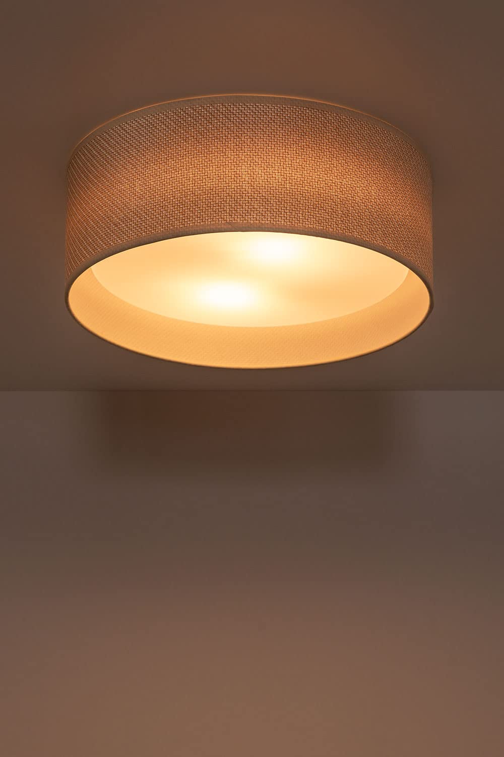 Sklum Masha plafoniera in rattan Ø36 cm E14