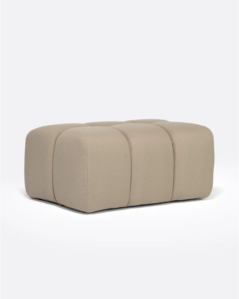 Bambua Chopin Outdoor pouf da esterno sabbia