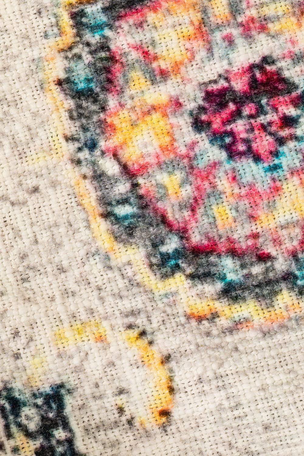 Sklum Tario coperta plaid in cotone Fresh multicolore