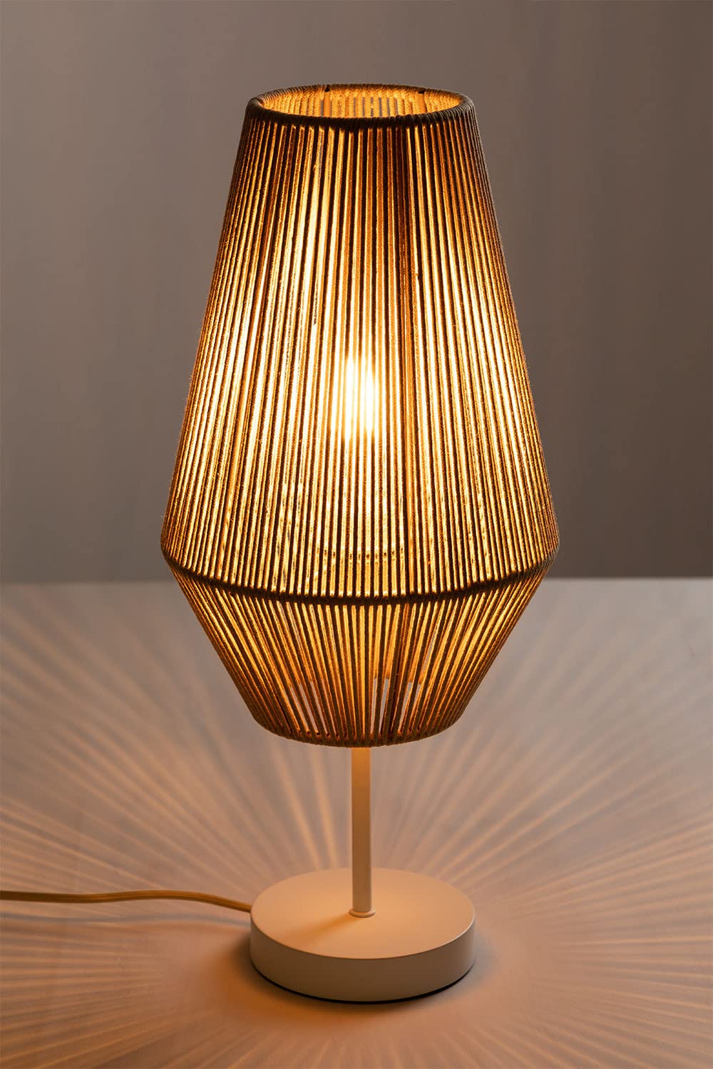 Sklum Uillo lampada da tavolo naturale Ø24 cm