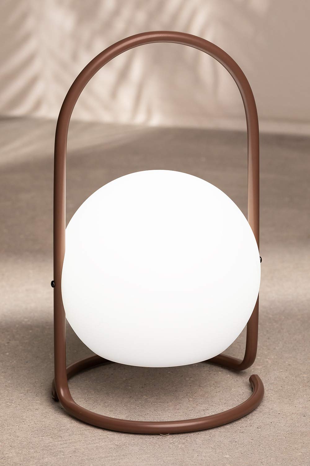 Sklum Balum lampada da tavolo led marrone da esterno