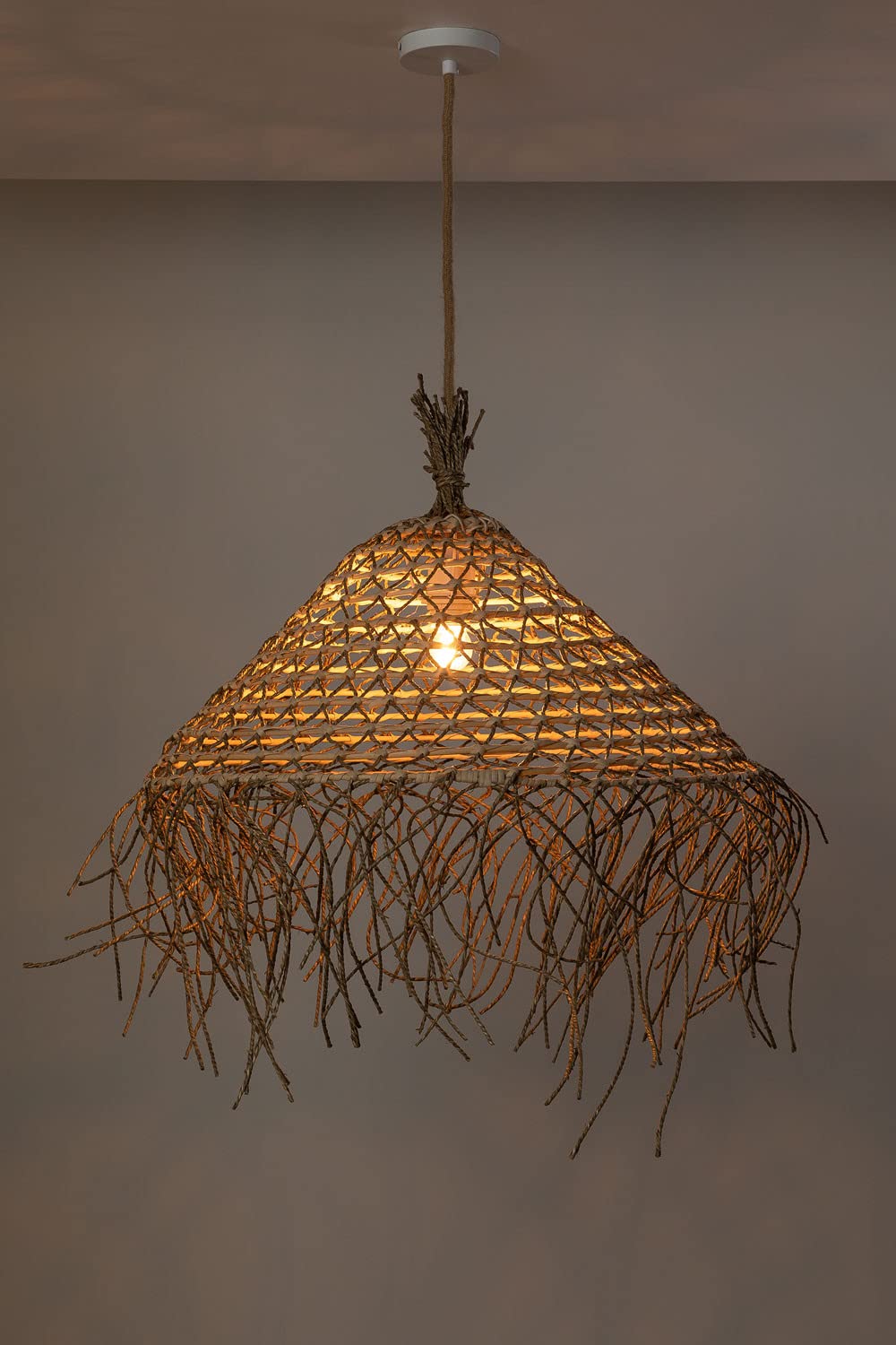 Sklum Beyker lampadario in juta Ø60 cm