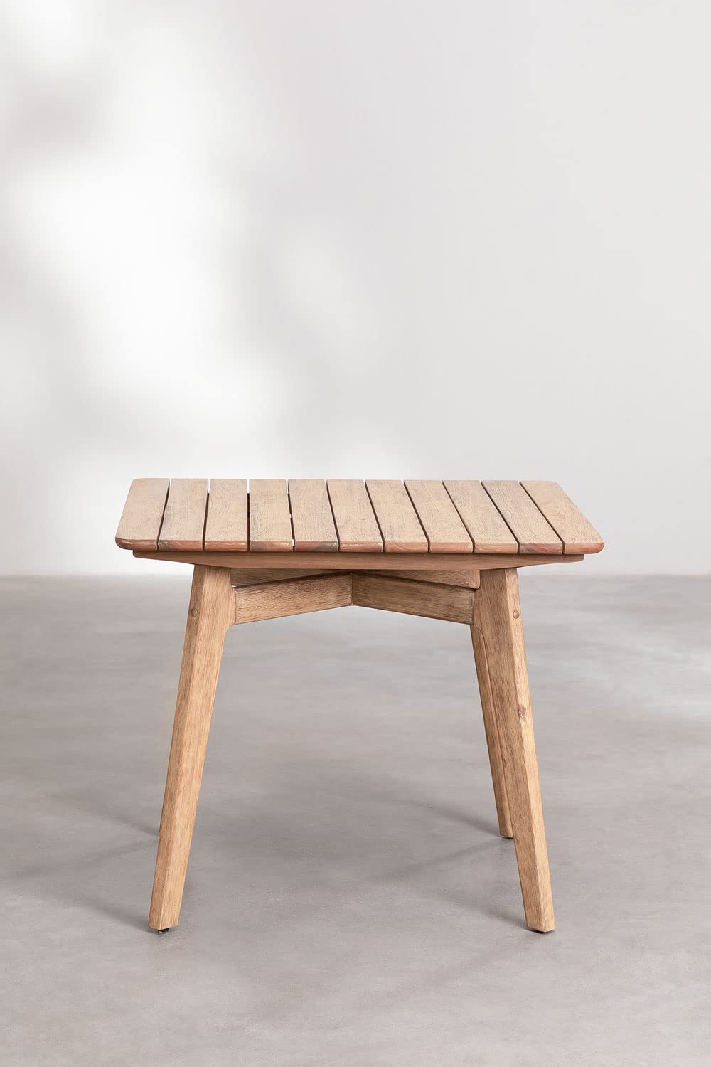 Sklum Naele Tavolo Giardino Quadrato 90x90 Eucalipto