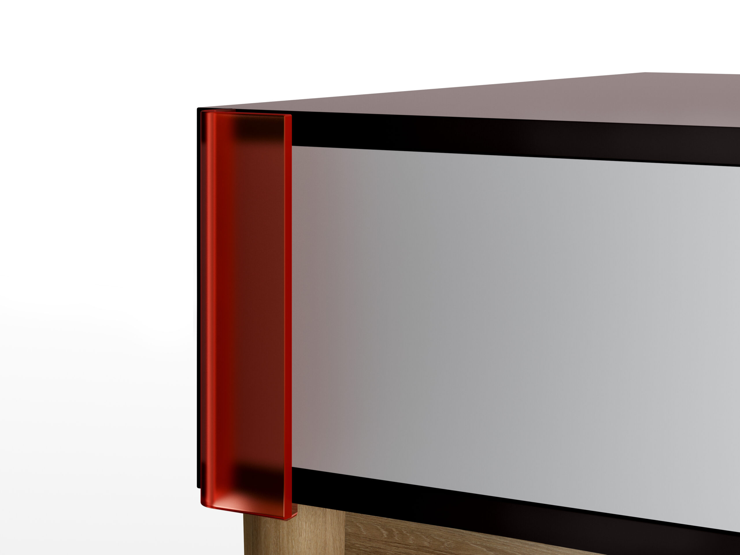 Colé A-line tavolino cassetto rovere