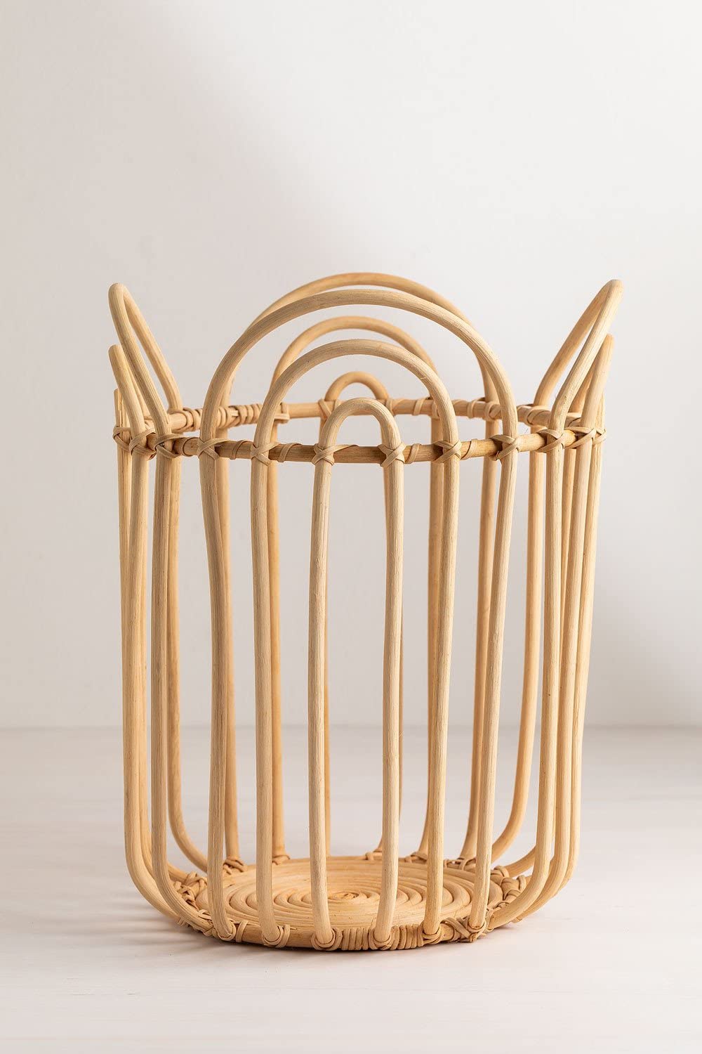 Sklum Xegoc Cestino Rattan Natural Ø31,5 cm