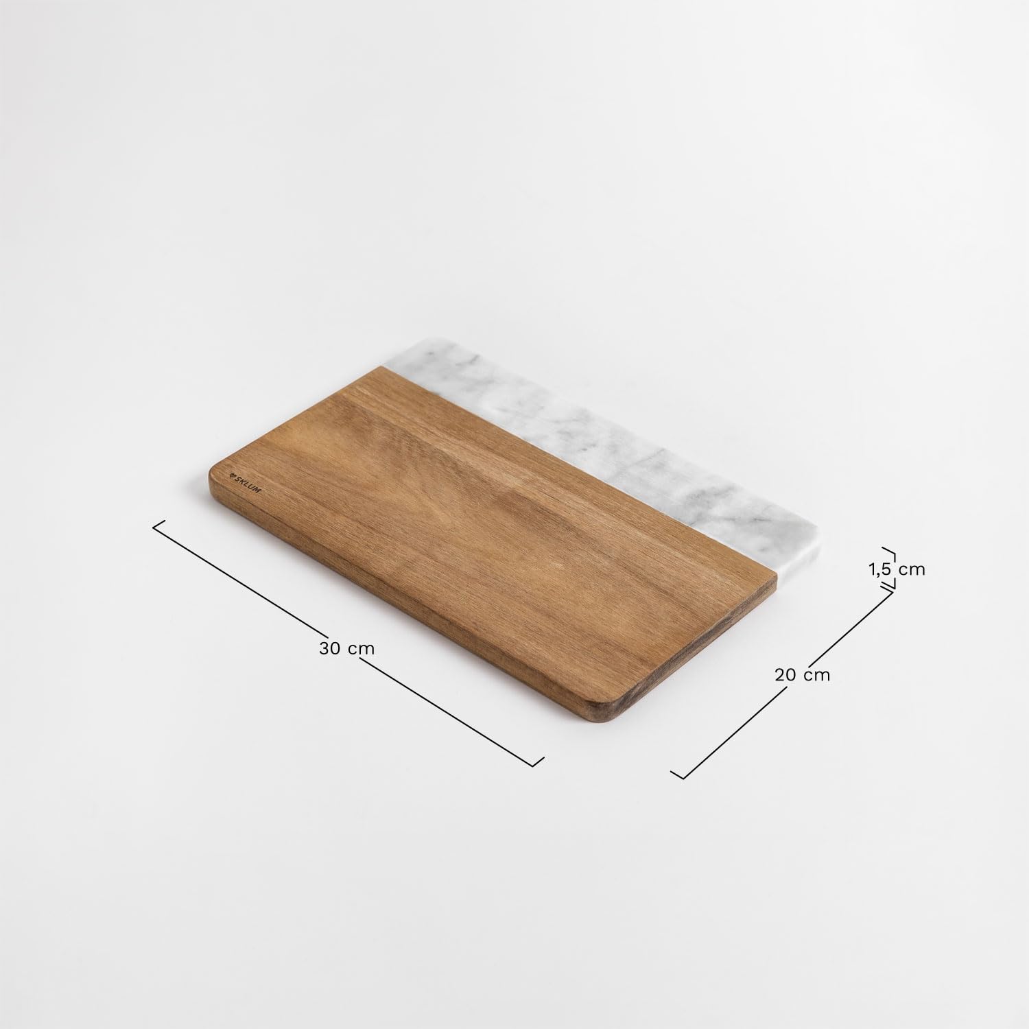 Sklum Yarett Tagliere Legno Acacia 20x30 cm