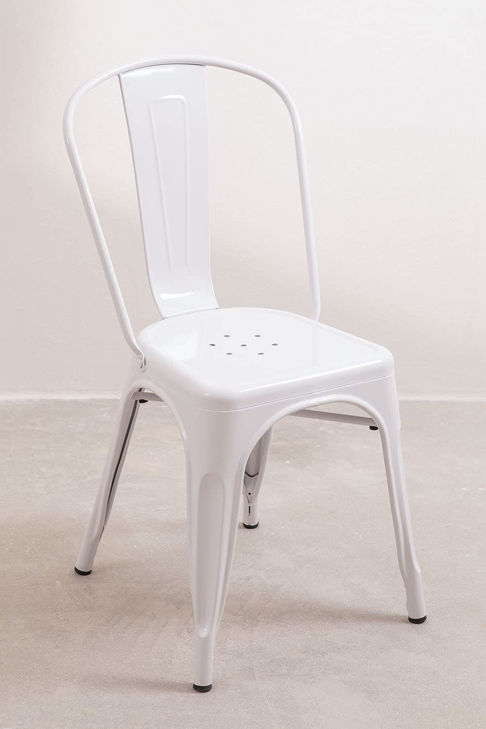 Sklum LIX Set 2 Sedie Cucina Acciaio Impilabili