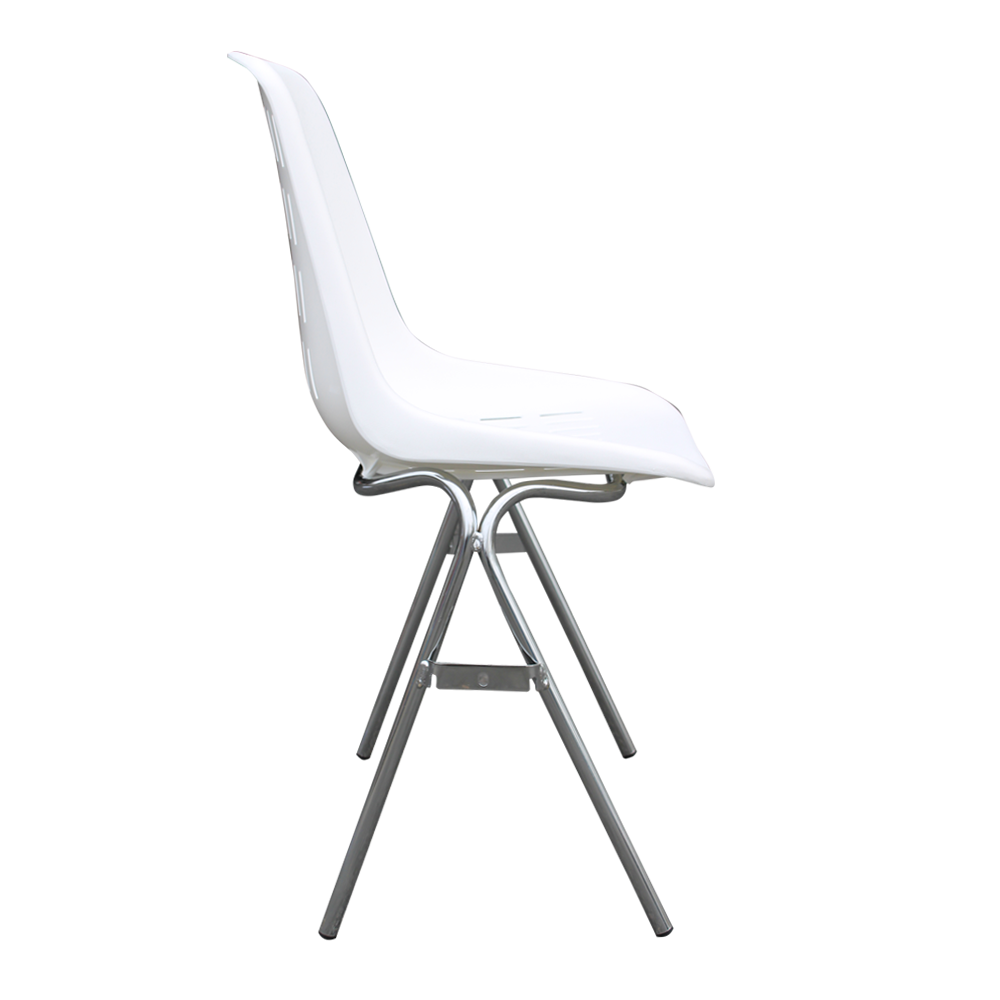 OMSI D6 sedia collettività 4 gambe con scrittoio