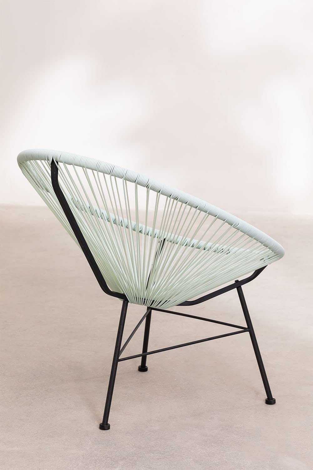 Sklum New Acapulco sedia da giardino blu nebbia
