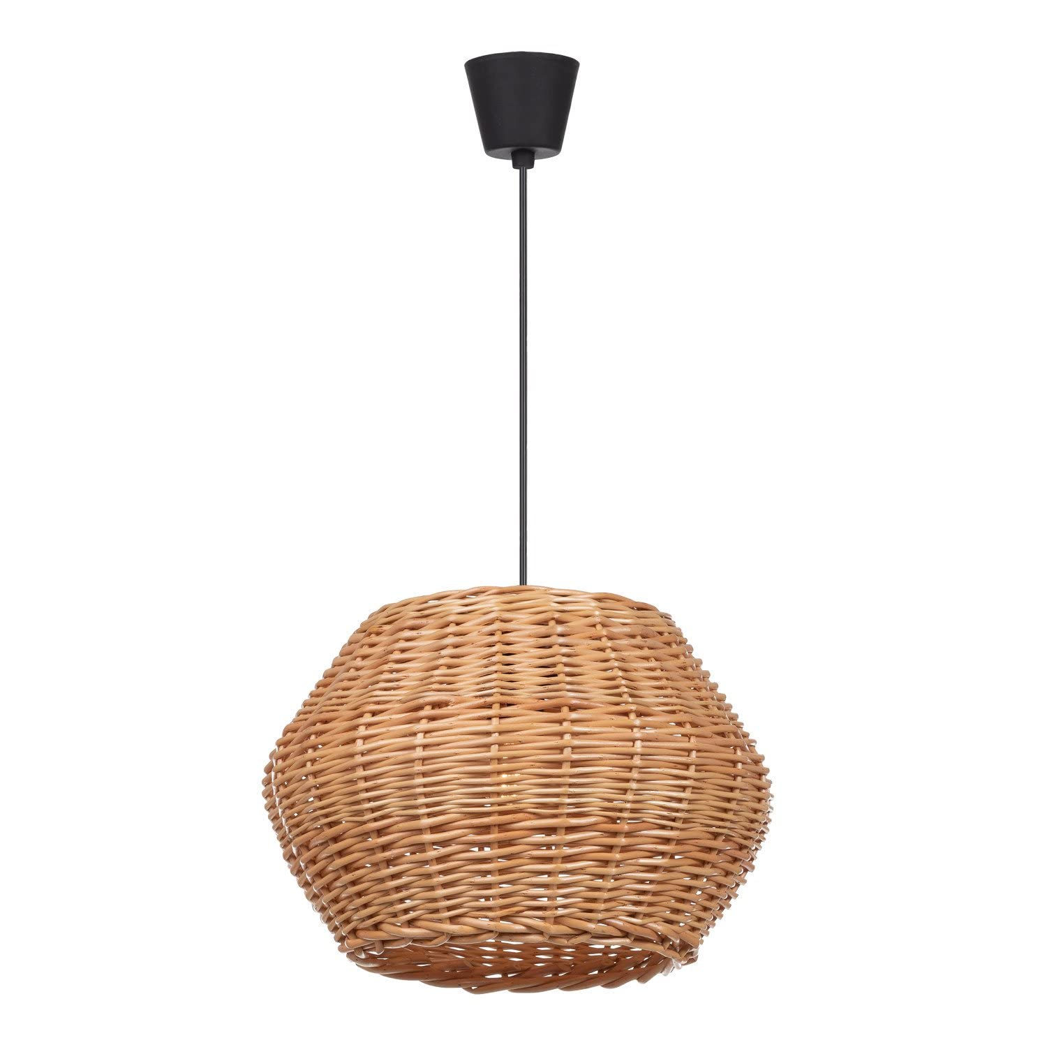 Sklum Yuba lampada a soffitto bambini rattan naturale