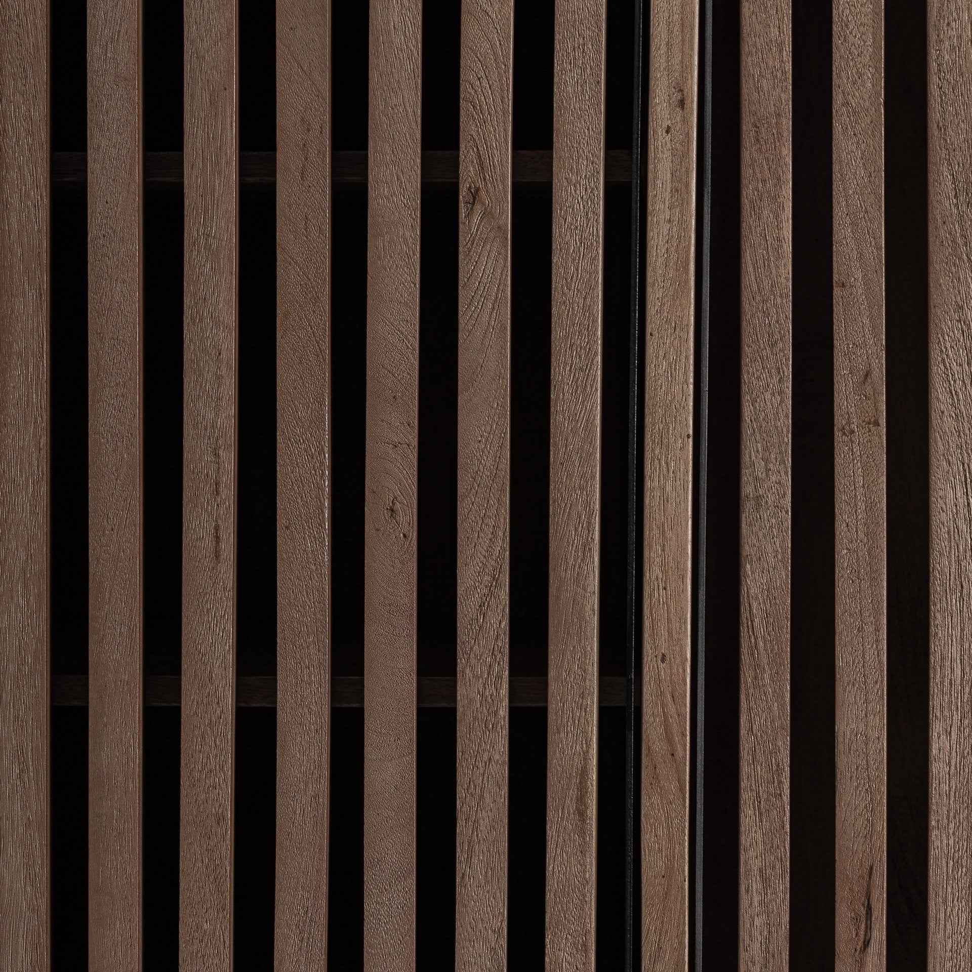 Bambua Gàbia armadio 2 ante legno mango
