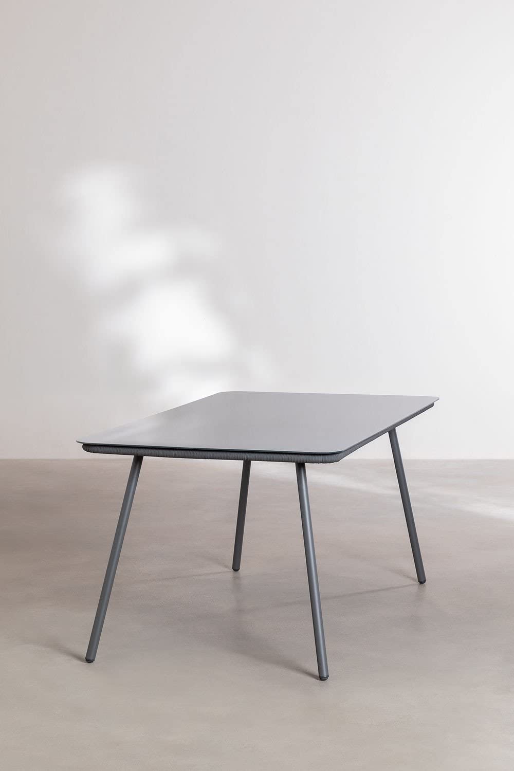 Sklum Arhiza Style tavolo giardino 160x90 cm antracite