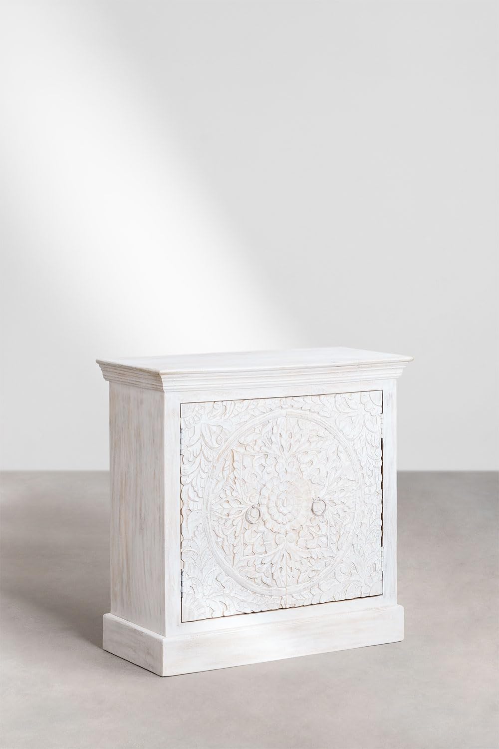 Sklum Rosan Credenza Legno Bianco Vintage 91 cm