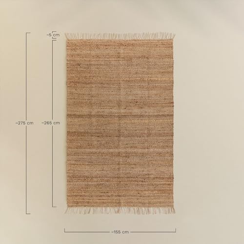 Sklum Magot tappeto iuta naturale 275x155 cm reversibile
