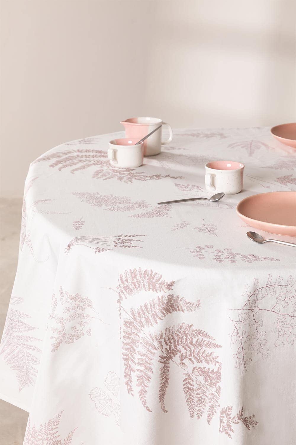 Sklum Liz tovaglia cotone 150x250 cm rosa marshmallow