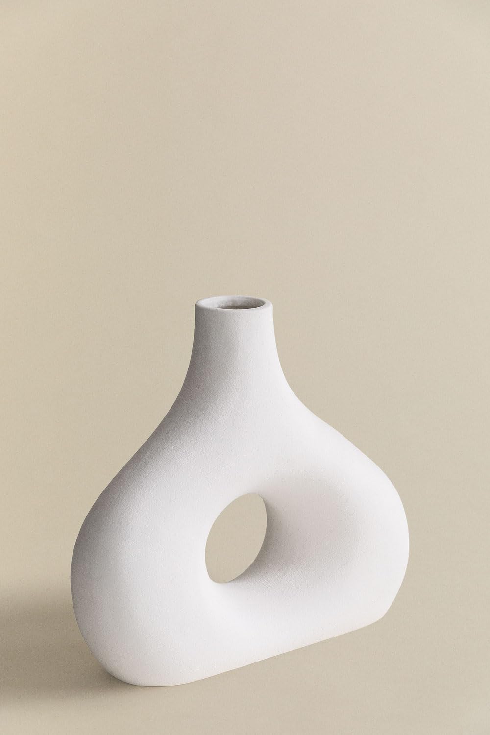 Sklum Sabel vaso ceramica 20 cm sagomato