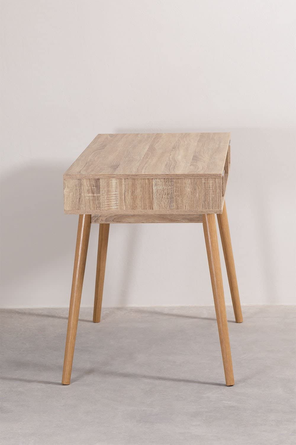 Sklum Baldri Style Scrivania Natural 120 cm in Legno