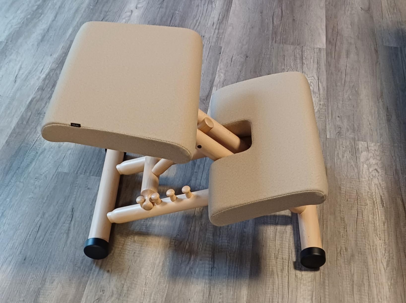 Varier Multi Sedia Ergonomica Pieghevole Natural Black postura