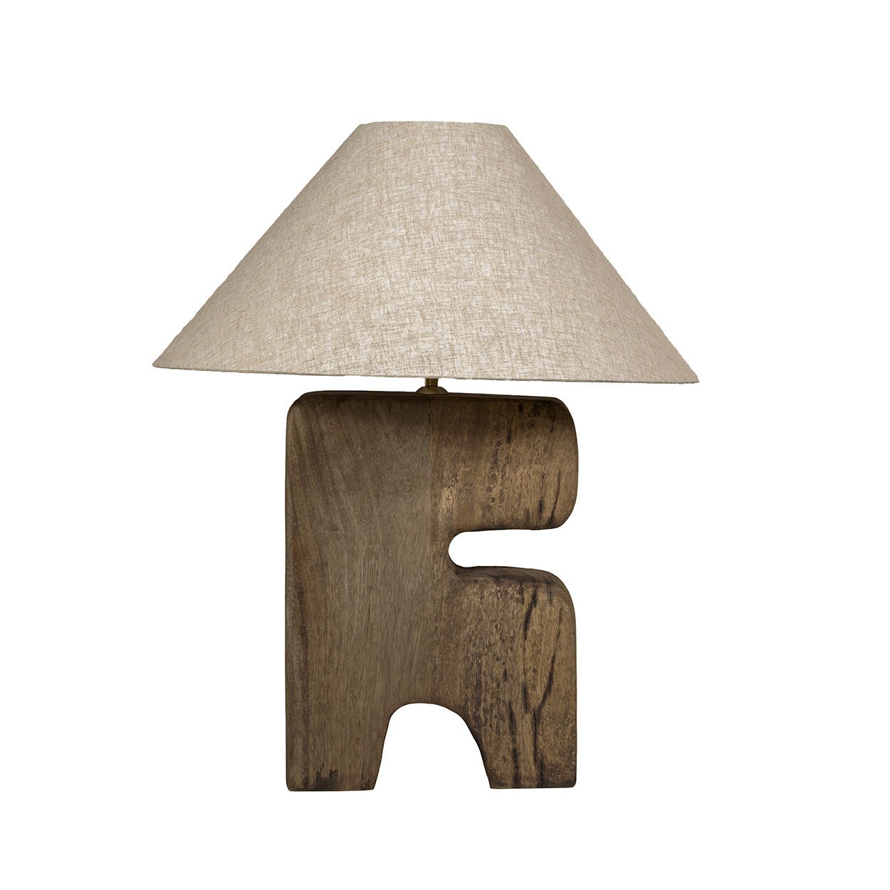 Bambua L'Objet lampada da tavolo legno mango marrone L
