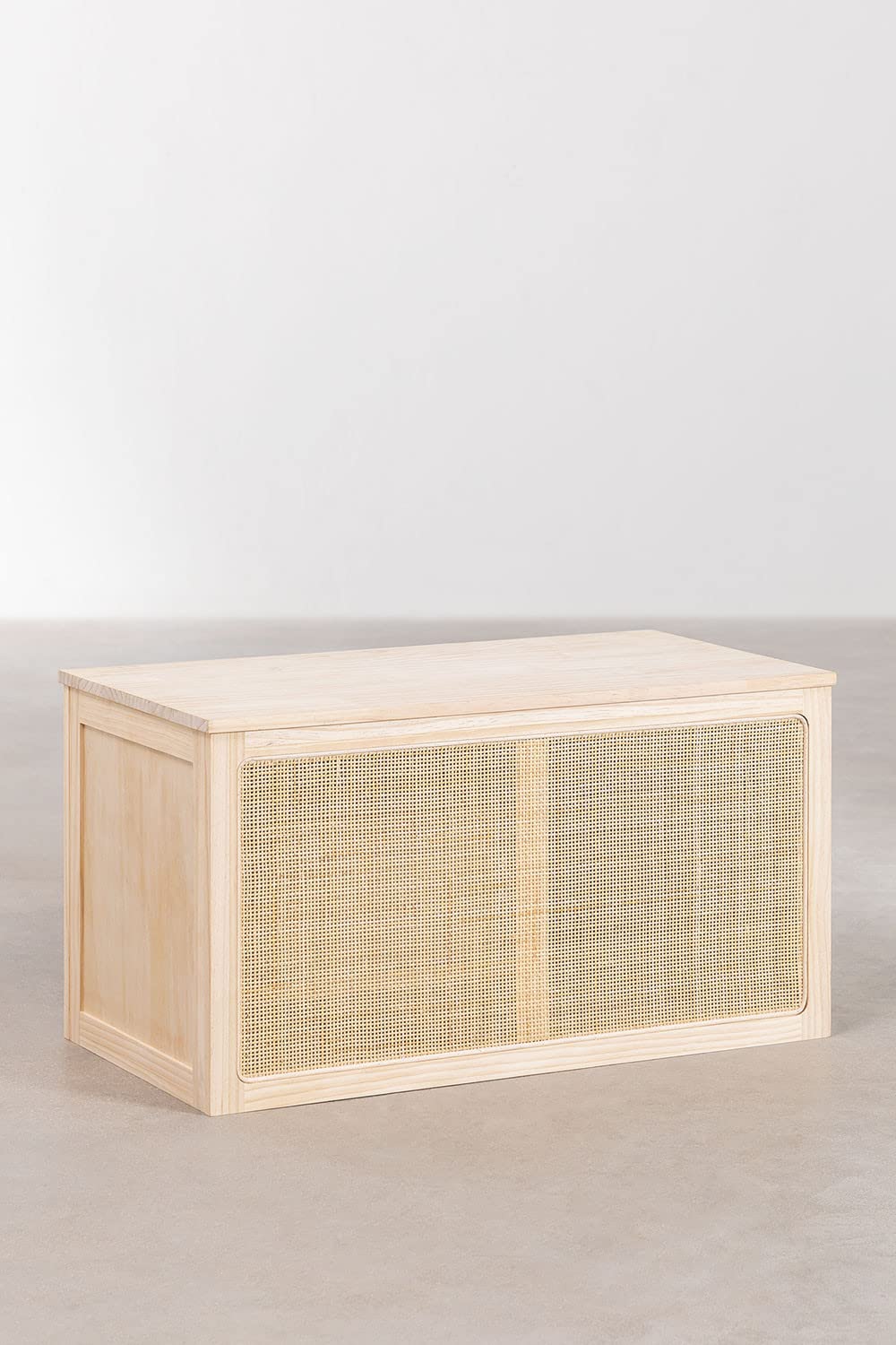 Sklum Reyna Set 2 Bauli Rattan Legno