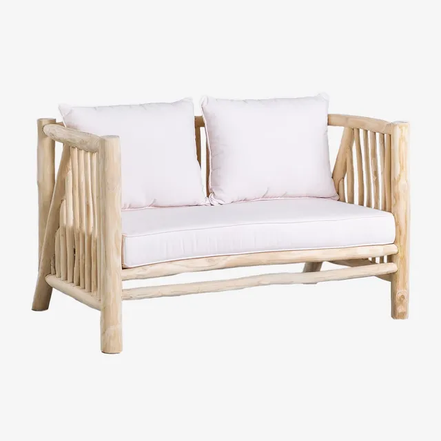 Sklum Narel divano 2 posti legno teak