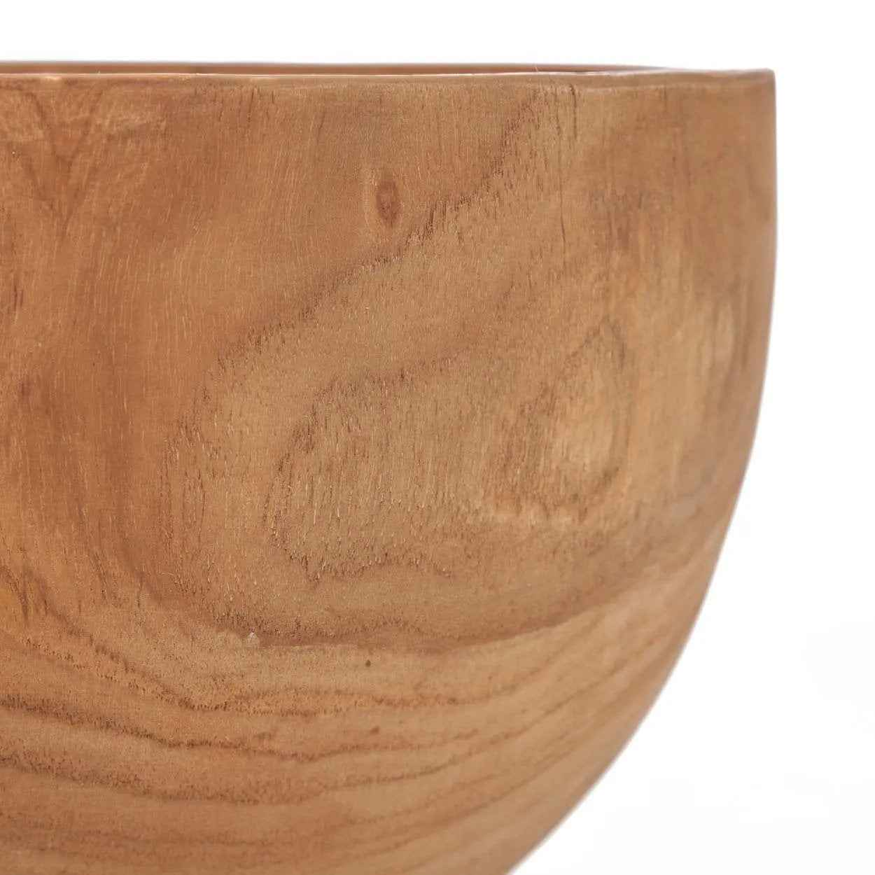Bambua Zen Bowl ciotola teak naturale decorativa