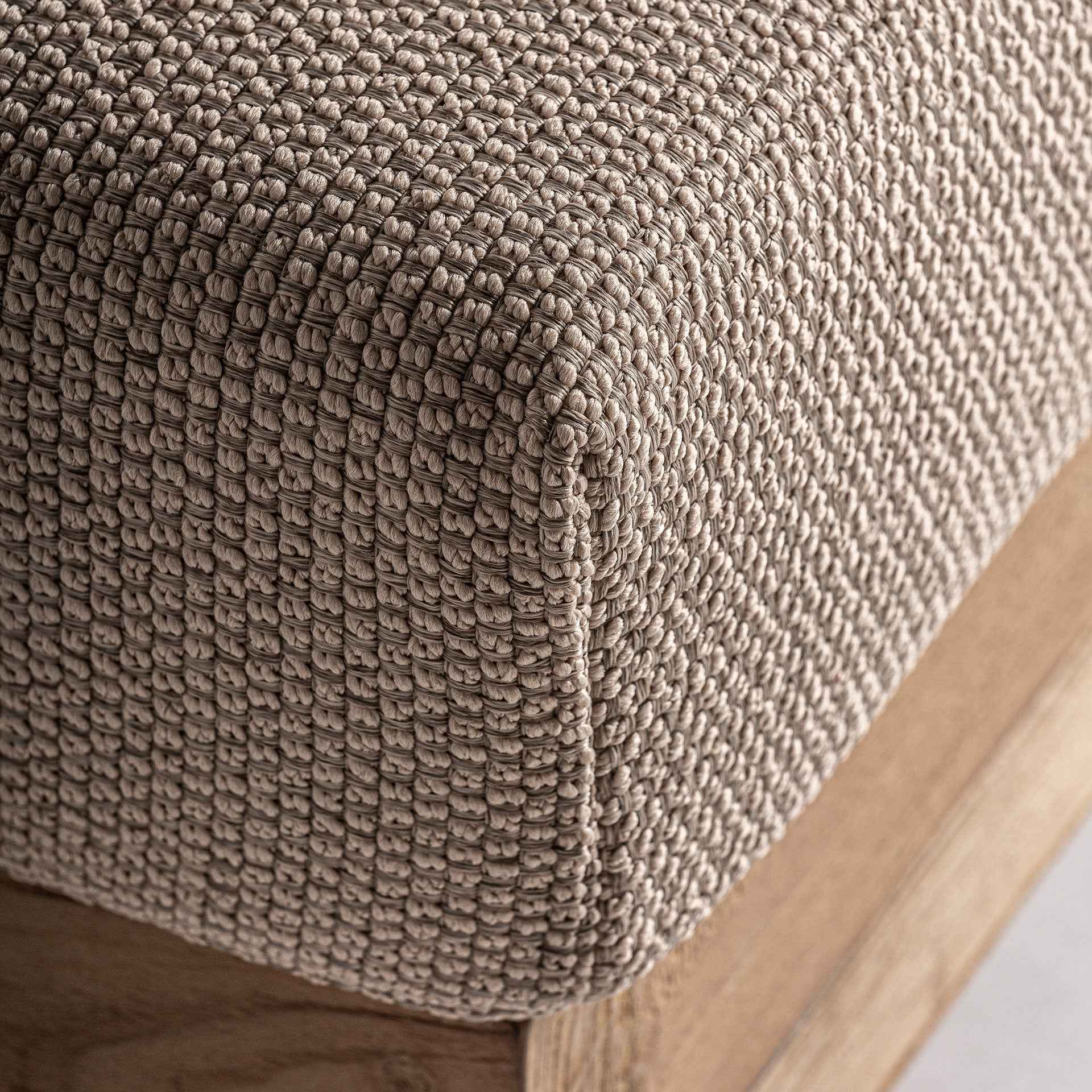 Bambua Pure lettino prendisole teak taupe
