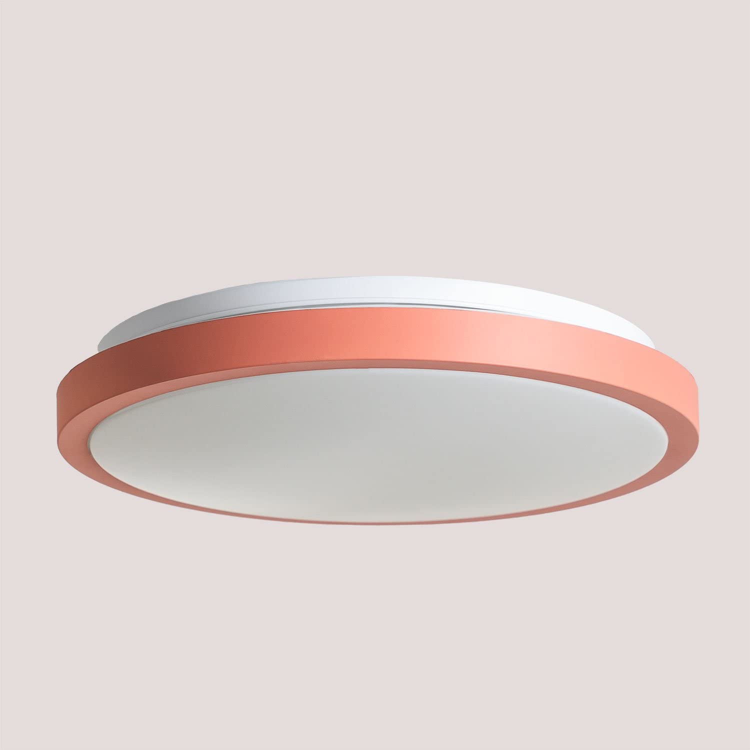 Sklum Jolei plafoniera LED corallo chiaro Ø40 cm
