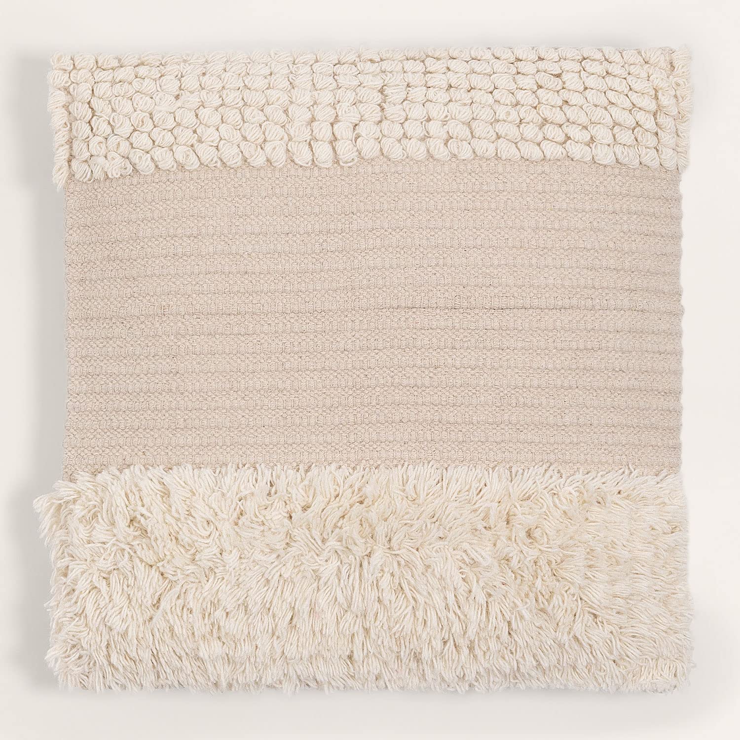 Sklum Pivit cuscino quadrato cotone 50x50 cm beige