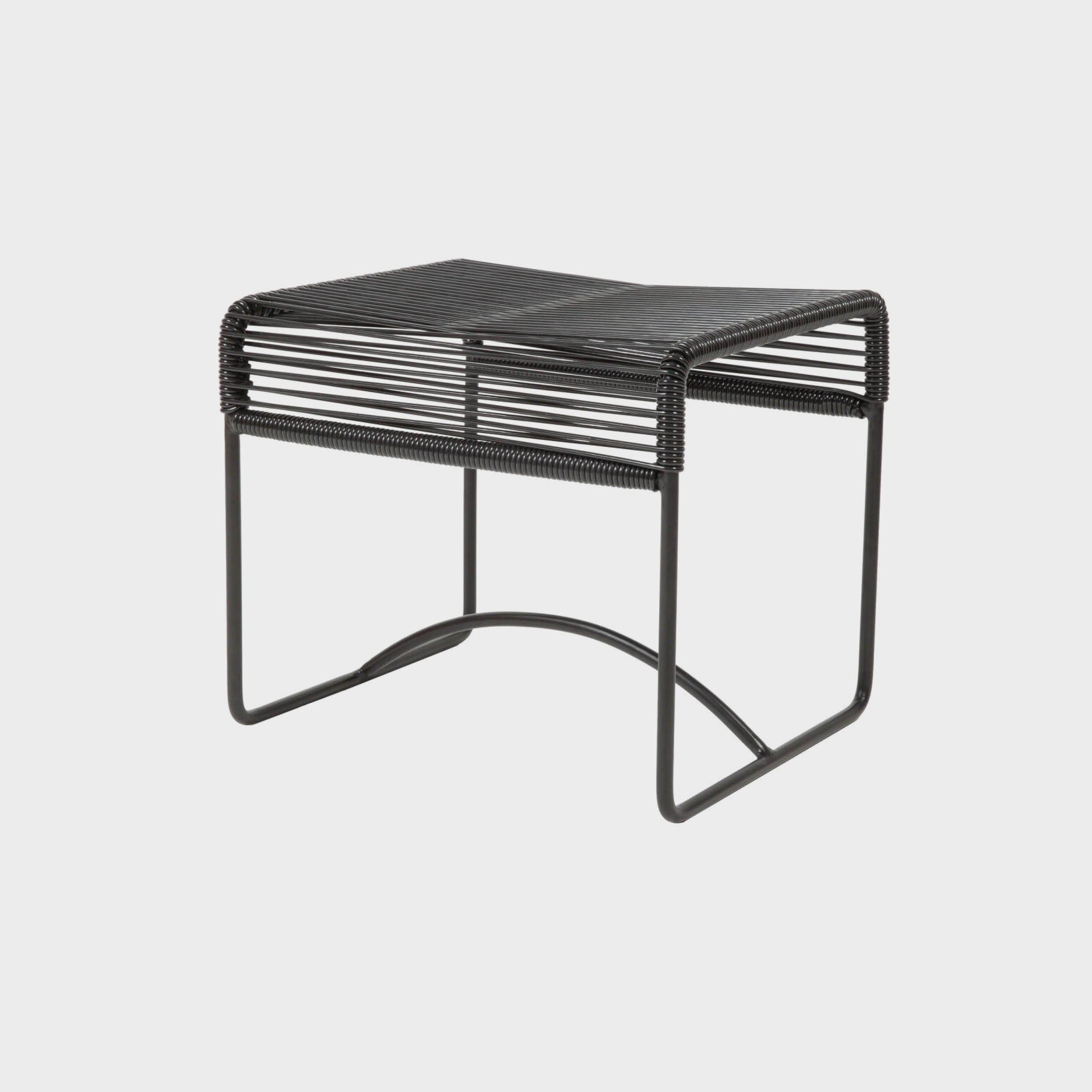 Acapulco Design Stool sgabello nero da esterno