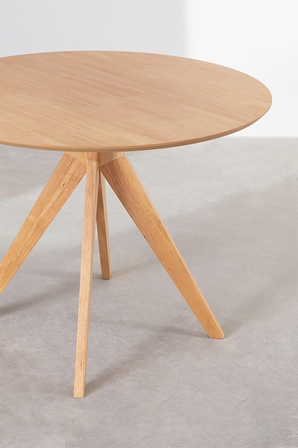 Sklum Sekiz Ø100 cm tavolo da pranzo rotondo legno 4 posti