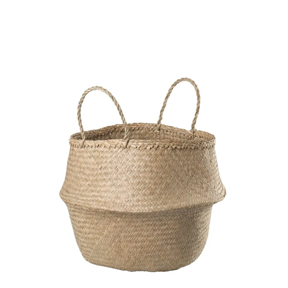 Sklum Kahs Cesta in Giunco 45 x 40 cm Naturale