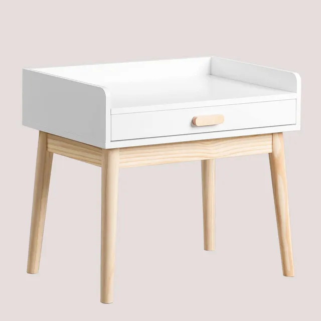 Sklum Tom Kids Scrivania Legno Bambini con Cassetto