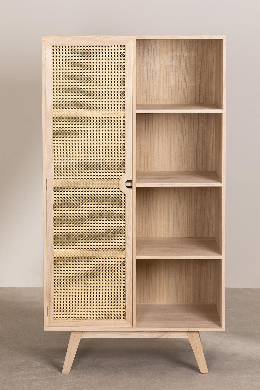 Sklum Ralik Style armadio 1 anta legno paulownia