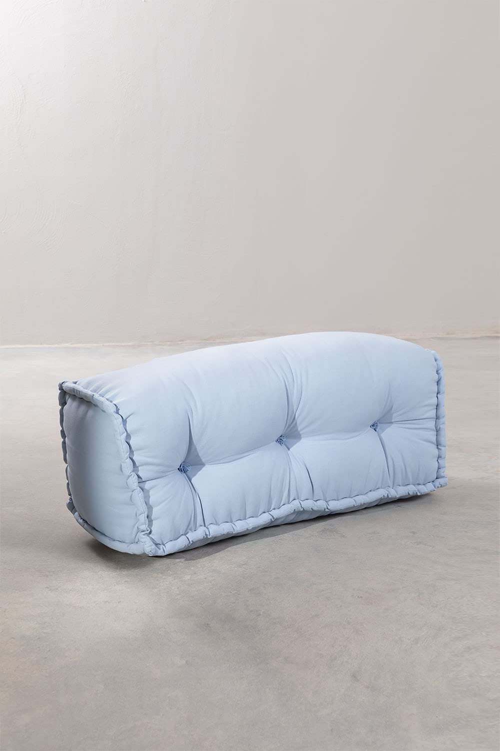 Sklum Yebel schienale divano componibile cotone celeste