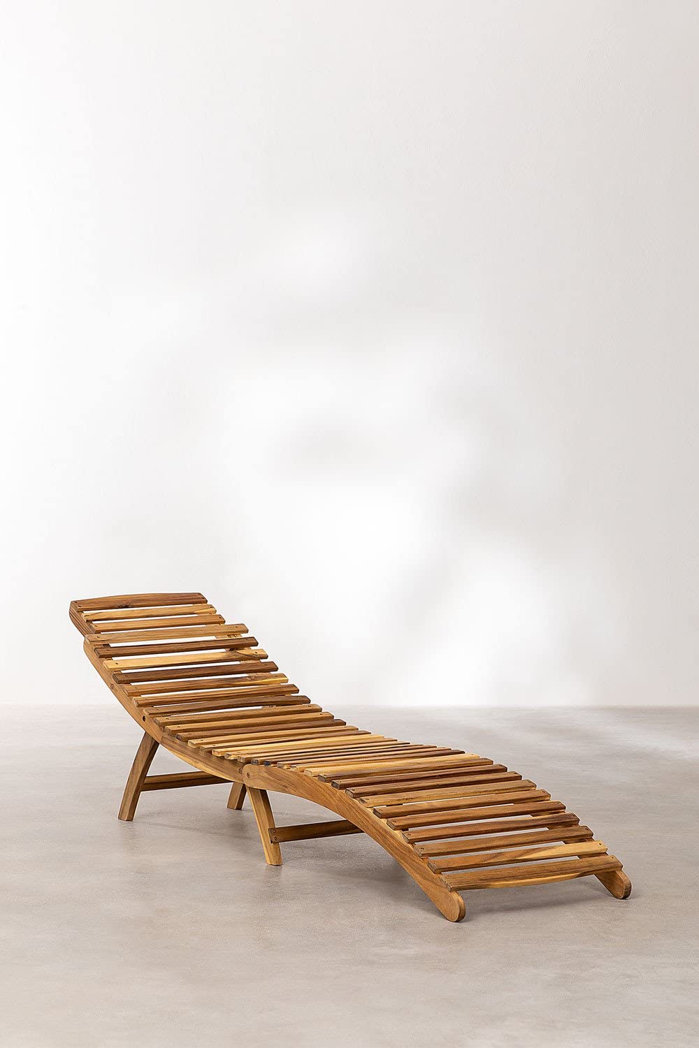 Sklum Mymma lettino pieghevole in legno senza cuscino