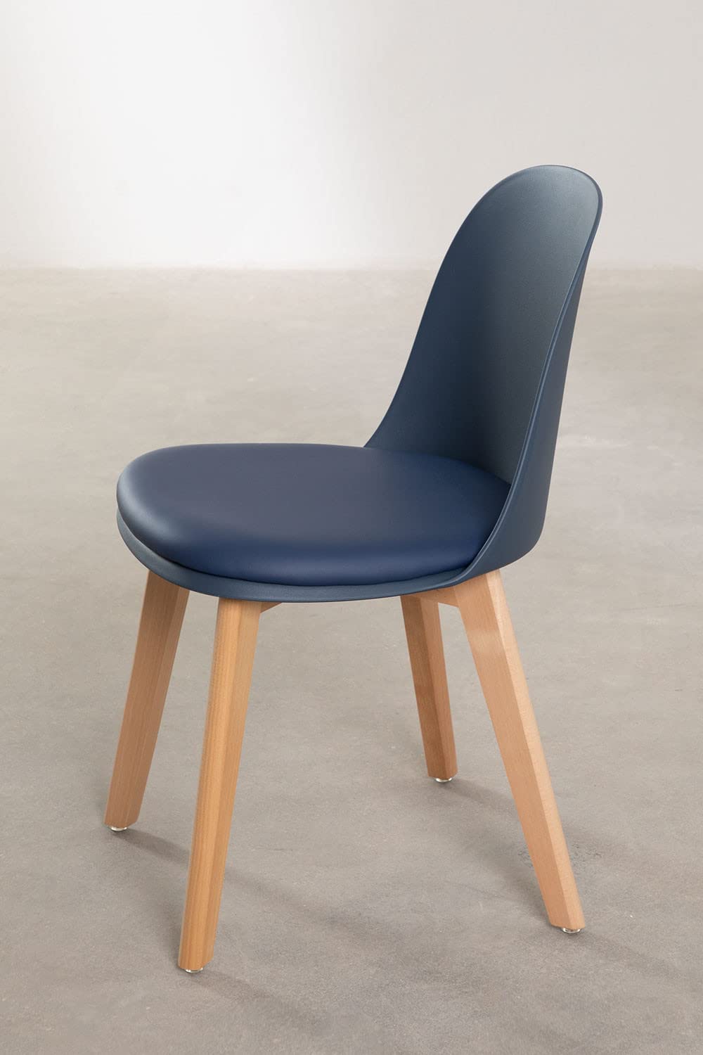 Sklum Belyna sedia da pranzo in similpelle 80x44x45 cm
