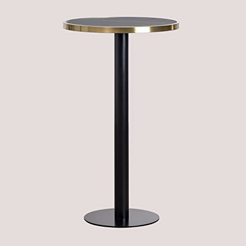 Sklum Amaretto Tavolo Bar Tondo Ø60 cm Gres Ceramica