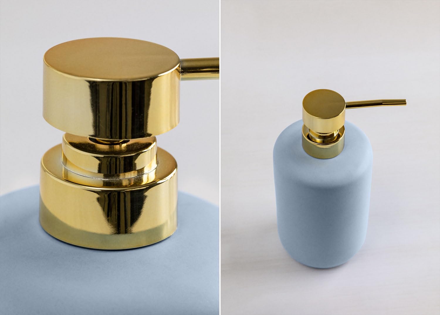 Sklum Pierk Cielo Blu dispenser sapone in ceramica