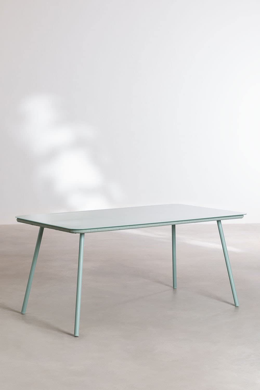 Sklum Arhiza Style tavolo giardino 160x90 vetro celadon