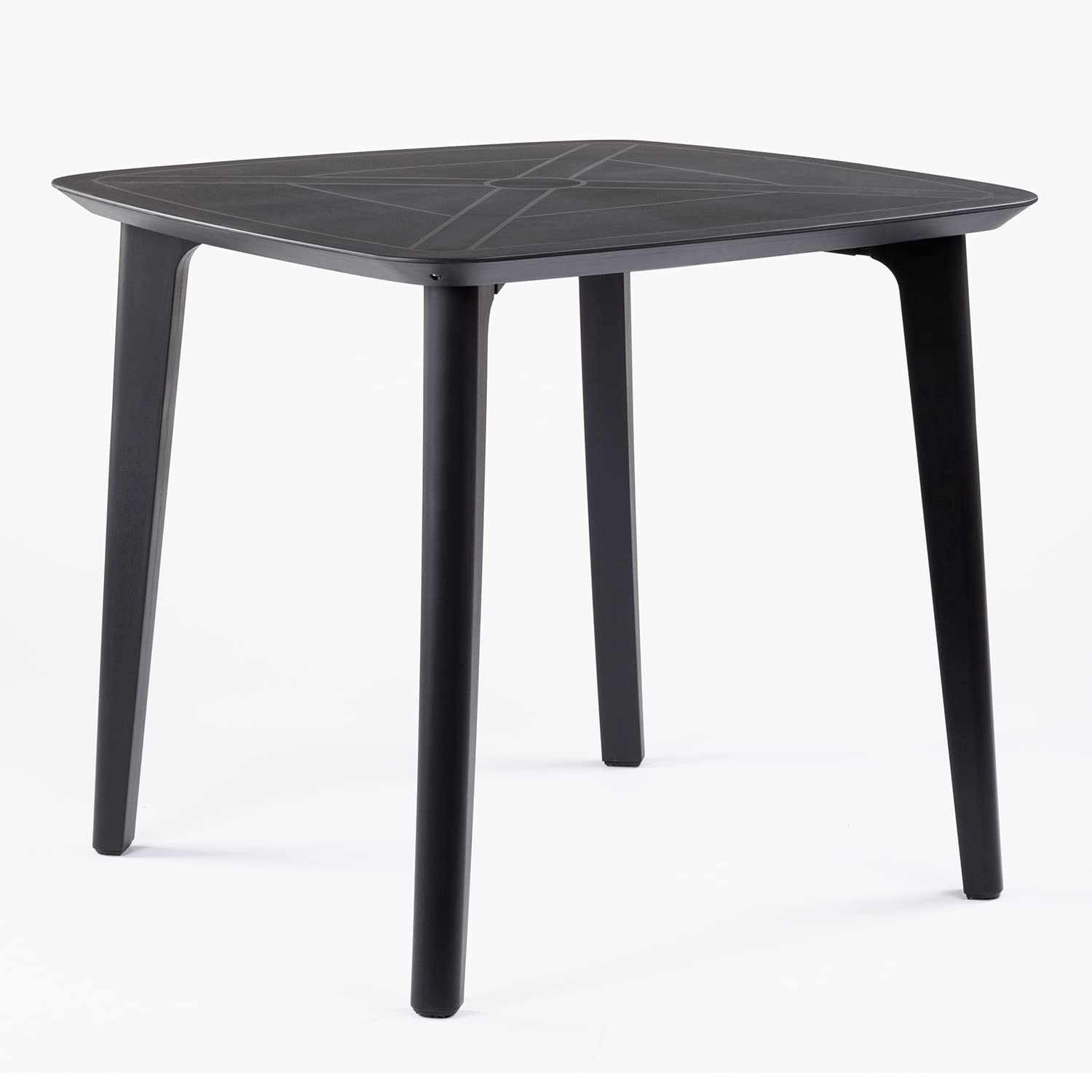 Sklum Scand Tavolo Giardino 85x85 cm Polietilene Quadrato